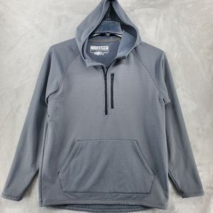 Drake Waterfowl DPF Performance Fishing Hooded Micro‎ Fleece Mens Medium Gray